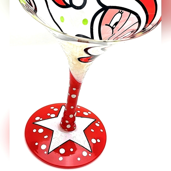 DEMDACO Lisa Frost Collection by Silvestri Santa's Helper Frostini Glass - Picture 6 of 6